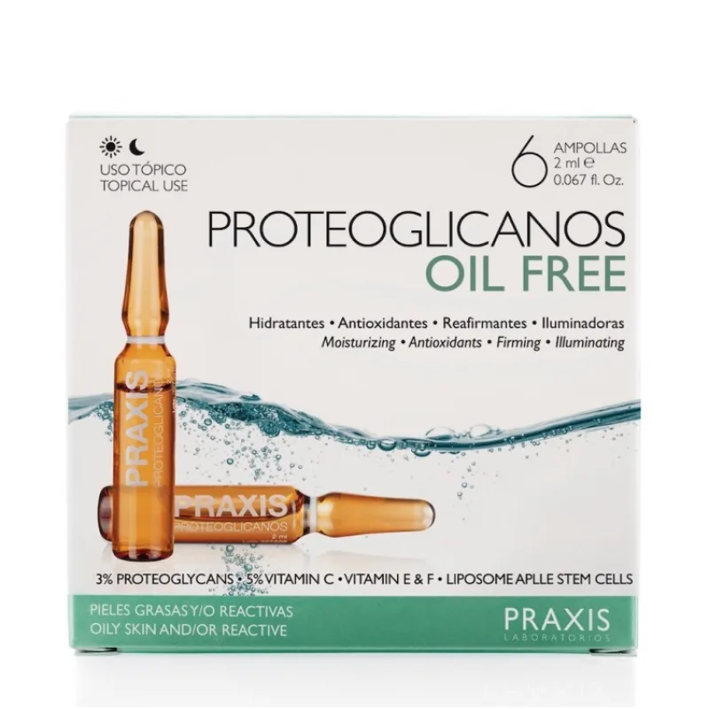 Praxis Proteoglicanos Oil Free 6 x 2 ml