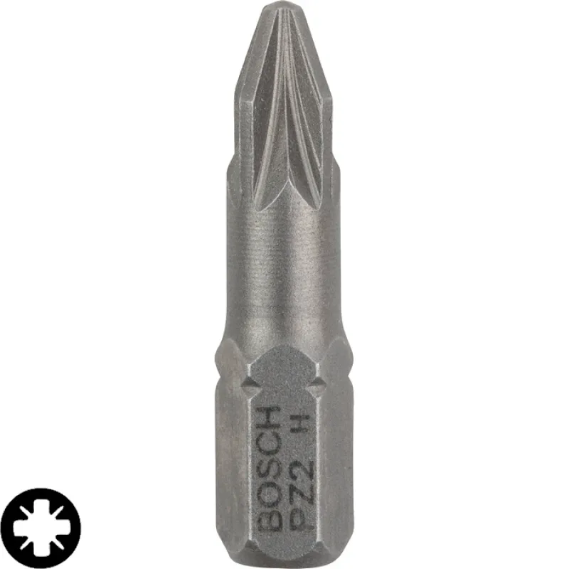 Skrutkovací hrot BOSCH Extra Hard PZ2, L 25 mm