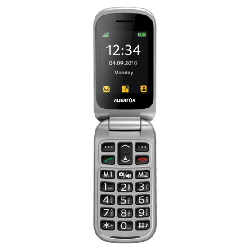 ALIGATOR V650 Senior černo-stříbrný+st.nab AV650BS