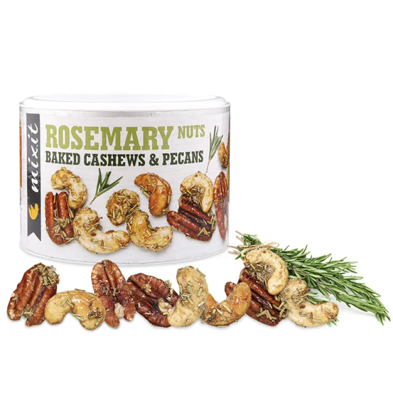 Mixit Oriešky z pece - Rozmarín a citrónová tráva - 150g