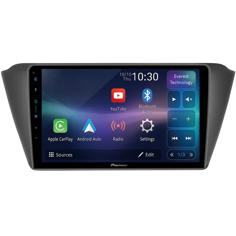 Pioneer 2DIN autorádio SPH-PF97BT, Škoda Fabia III SPH-PF97BT/A7140