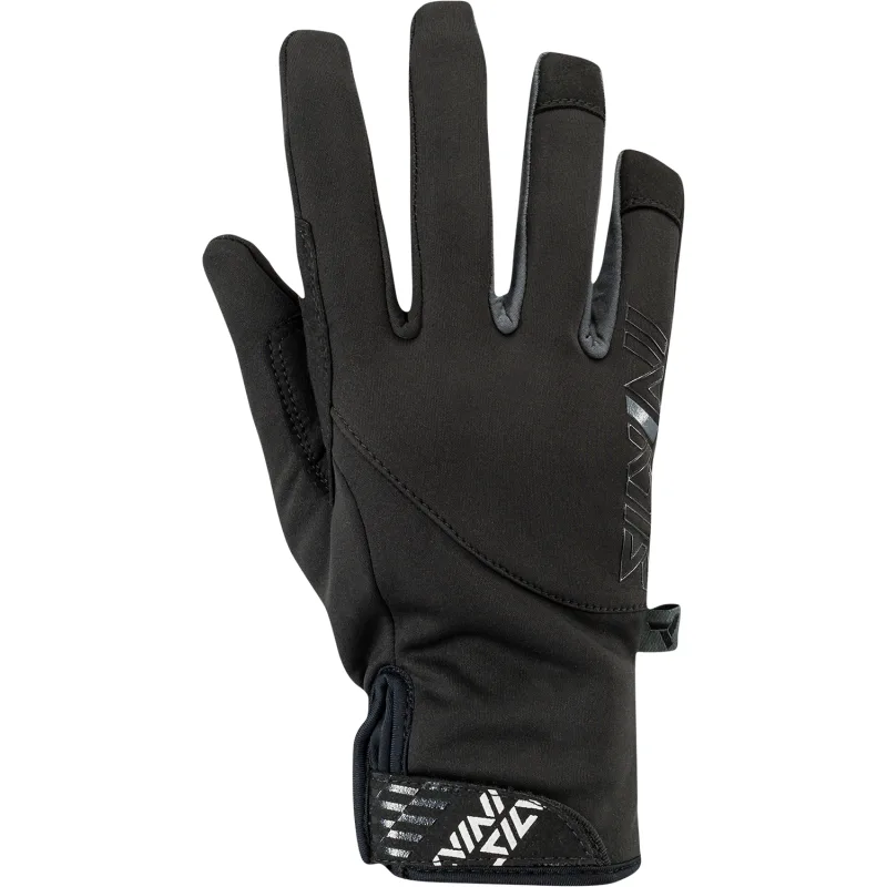 Běžecké rukavice dětské Silvini ORTLES black-charcoal CA1541 2022/23
