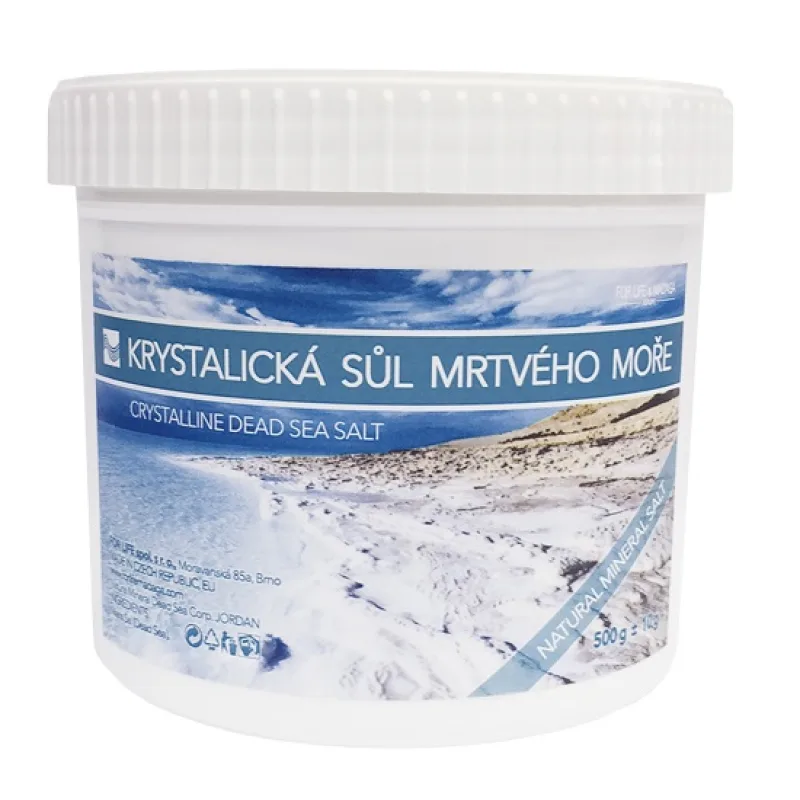 For Life & Madaga - Krystalická sůl Mrtvého moře 500 g