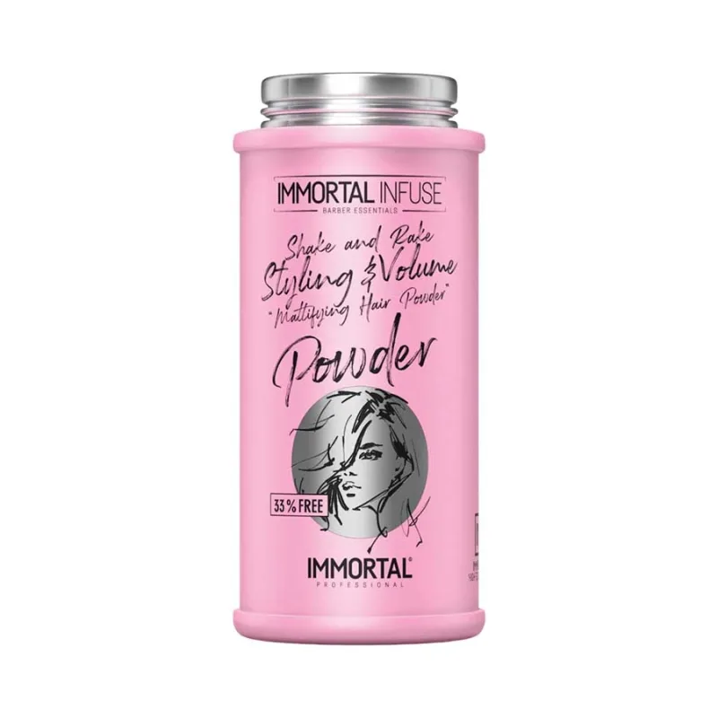 Púder na vlasy pre objem a styling IMMORTAL Infuse Volume & styling powder 30 g