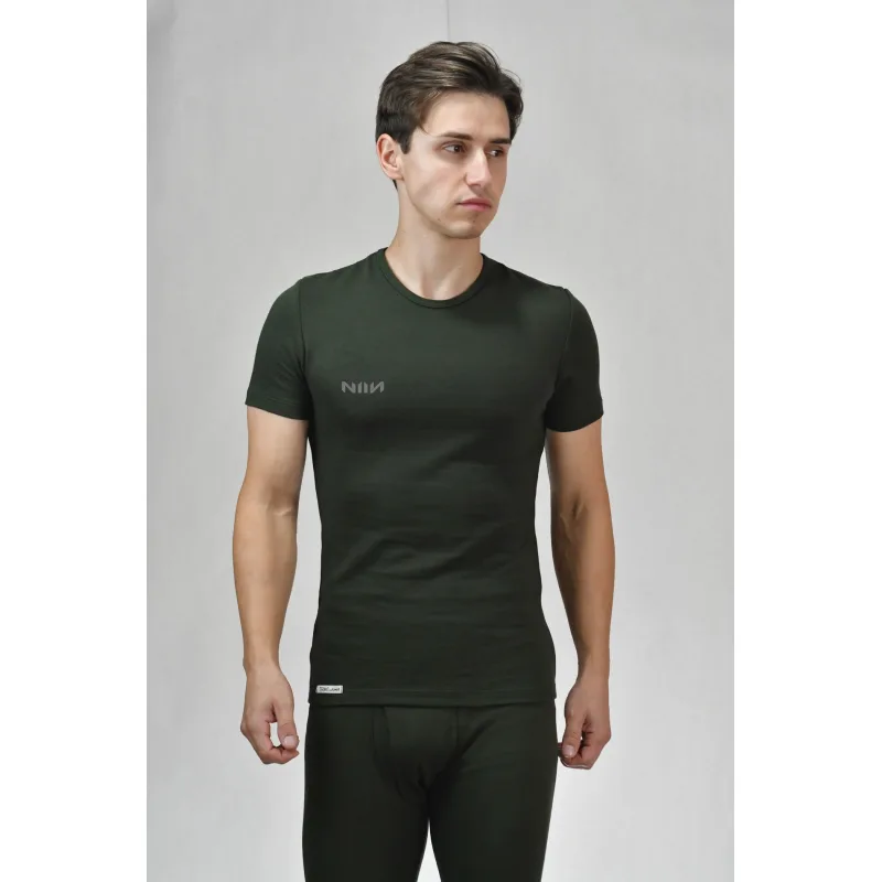 Pánske termo tričko TERMOintima NIIN khaki - XXL, khaki