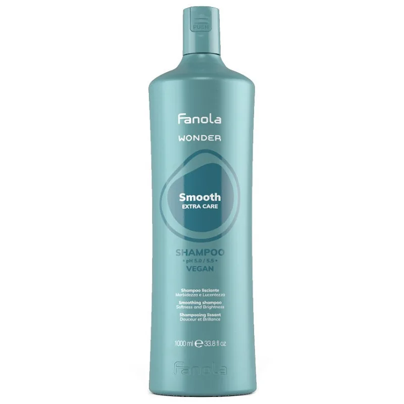 FANOLA Wonder Smooth Shampoo 1000ml - uhladzujúci šampón proti krepateniu vlasov