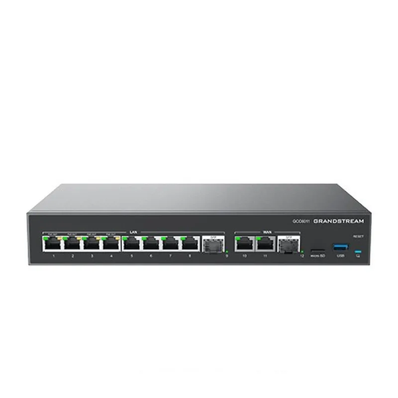 Grandstream GCC6011 all-in-one řešení (VPN router, NGFW, PoE switch a IP PBX) GCC6011