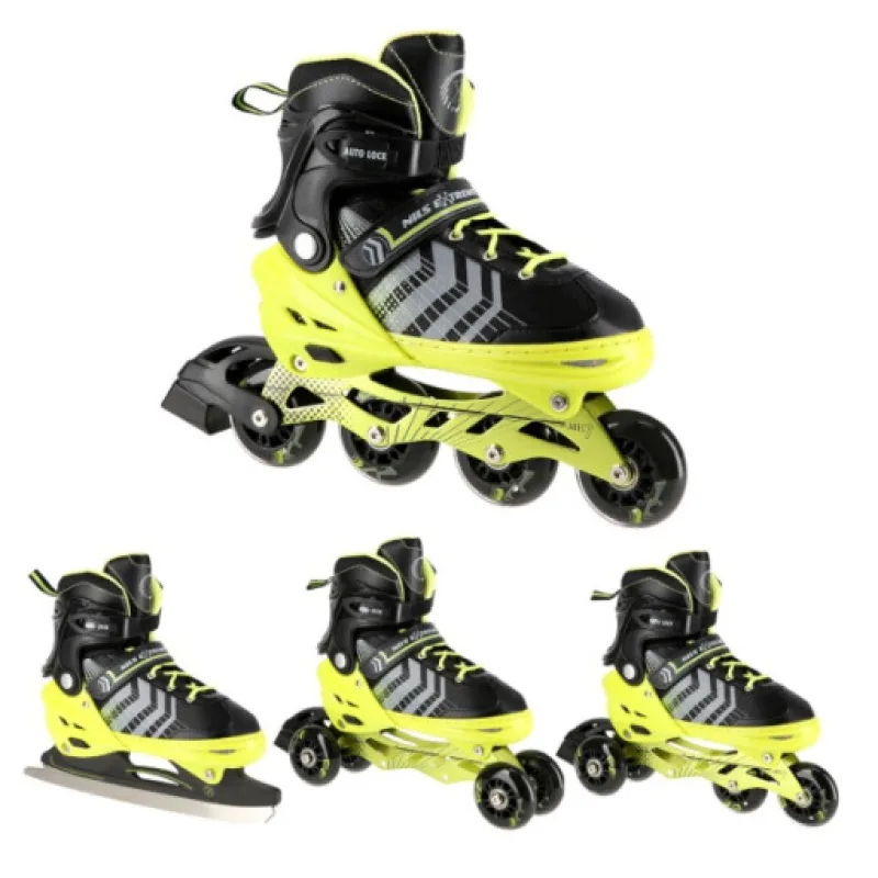 Brusle NILS Extreme NH18192 4v1 zelené vel. M (34-38)