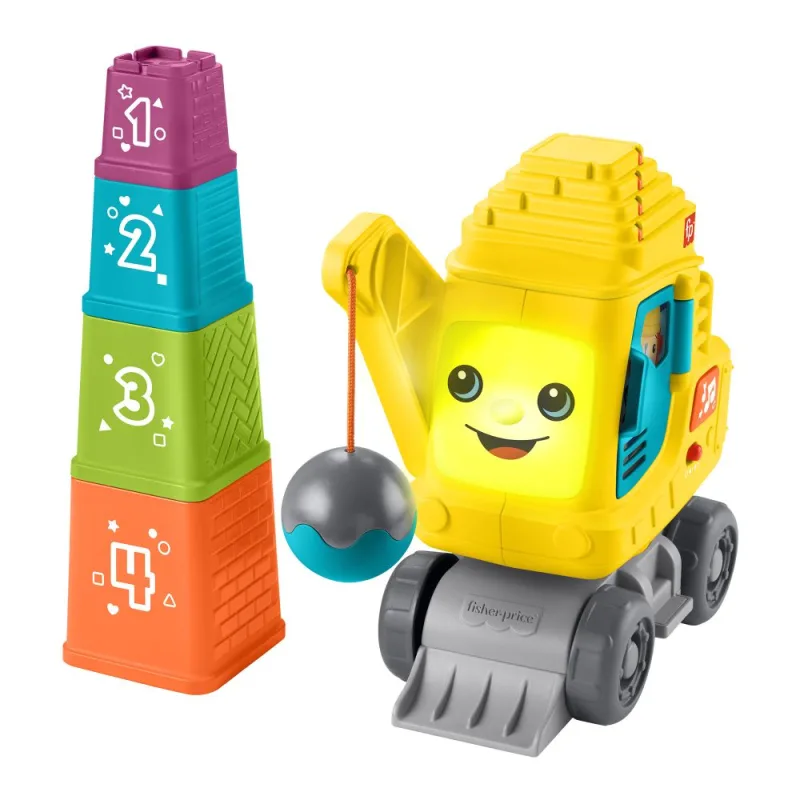 Mattel Fisher-Price® HOVORIACI ŽERIAV CZ/SK/ENG/HU/PL