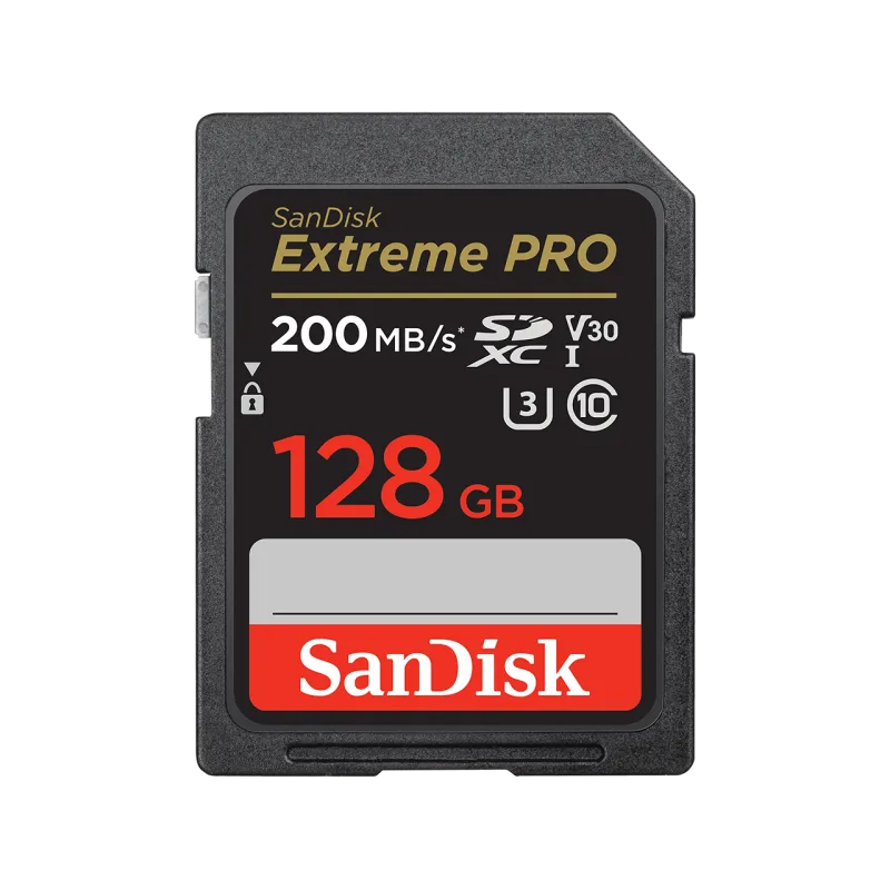 SanDisk Extreme PRO 128GB SD card