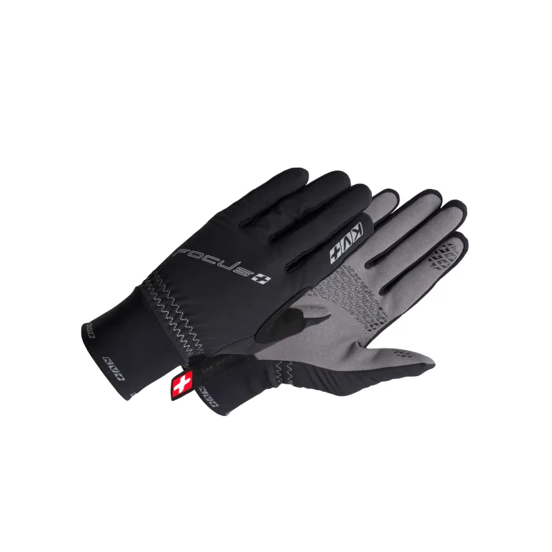 Běžecké rukavice KV+ Focus černé 21G07-1 2022/23