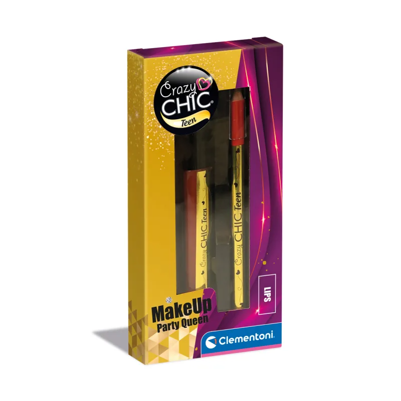 Clementoni Crazy CHIC TEEN - Lesk na pery QUEEN