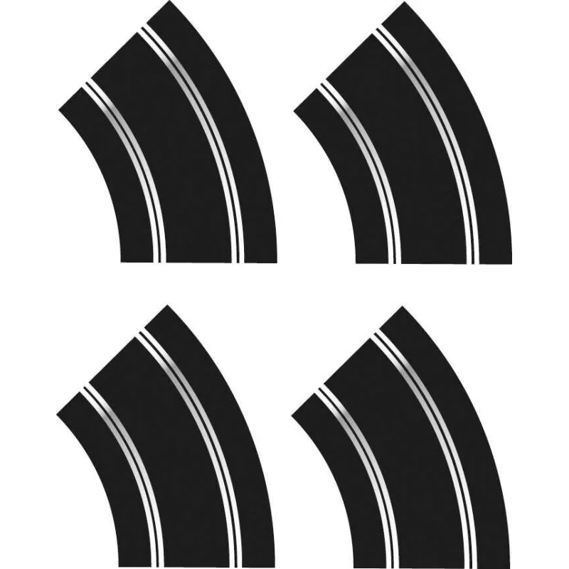 Scalextric Rozšírenie trate SCALEXTRIC C8198 - Standard Straight and R2 Curve Track Extension Pack