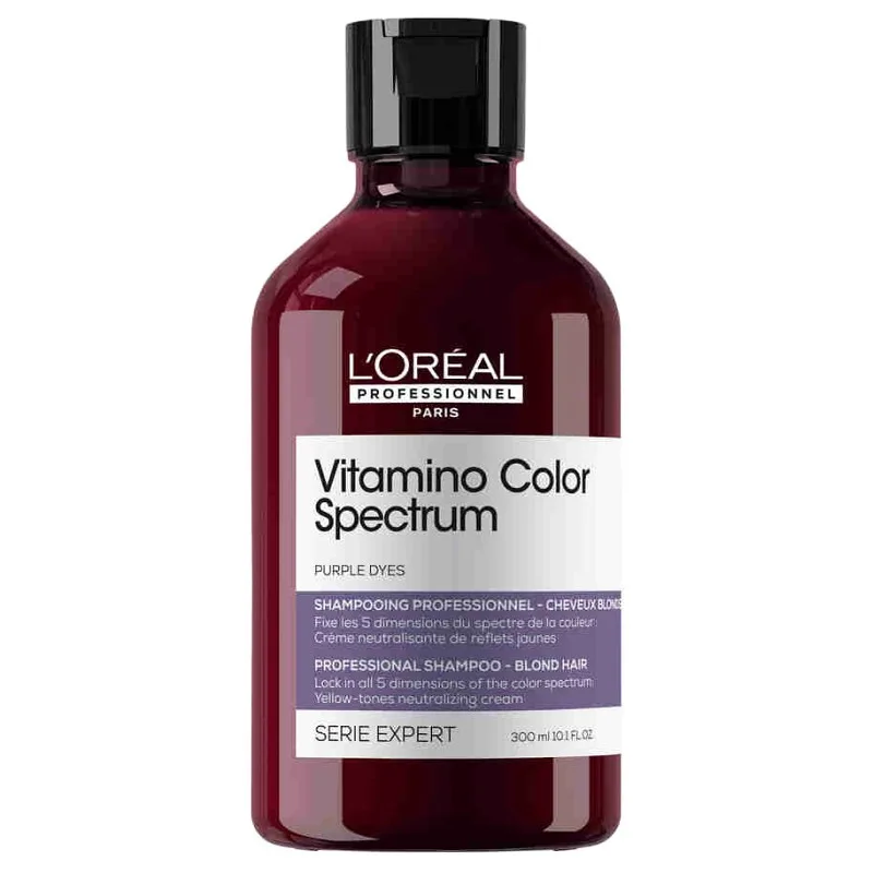 LOREAL L´ORÉAL Expert Vitamino Color Spectrum Purple Shampoo 300ml - fialový šampón na neutralizáciu žltých tónov