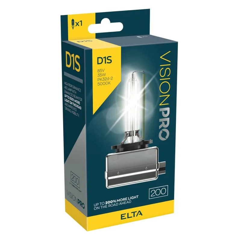 ELTA D1S Xenonová výbojka – 35W, 5000K +200%