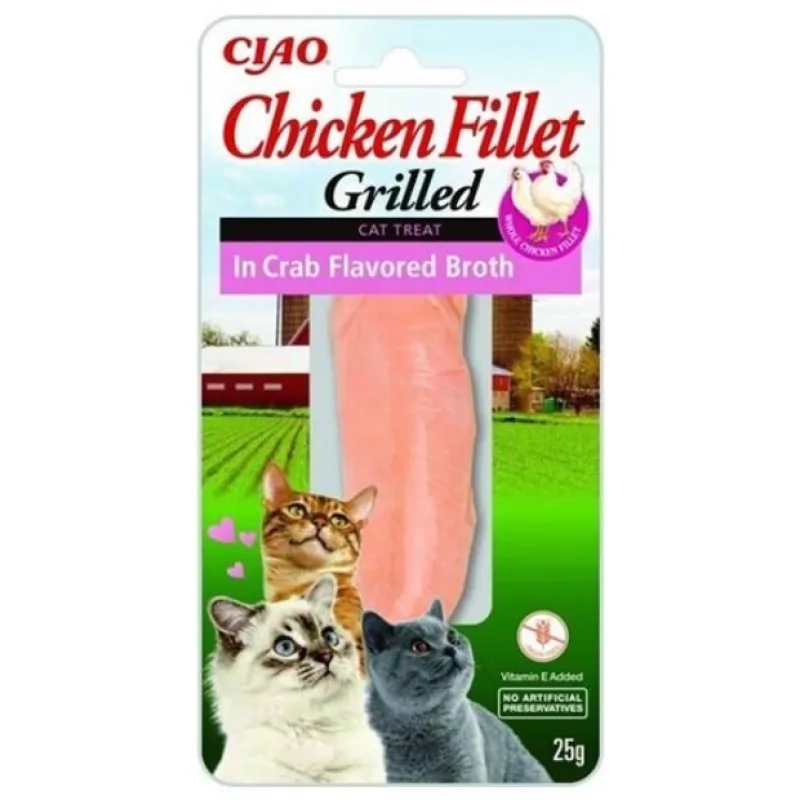 INABA FOODS Inaba Churu Grilled cat Kura v krabom vývare