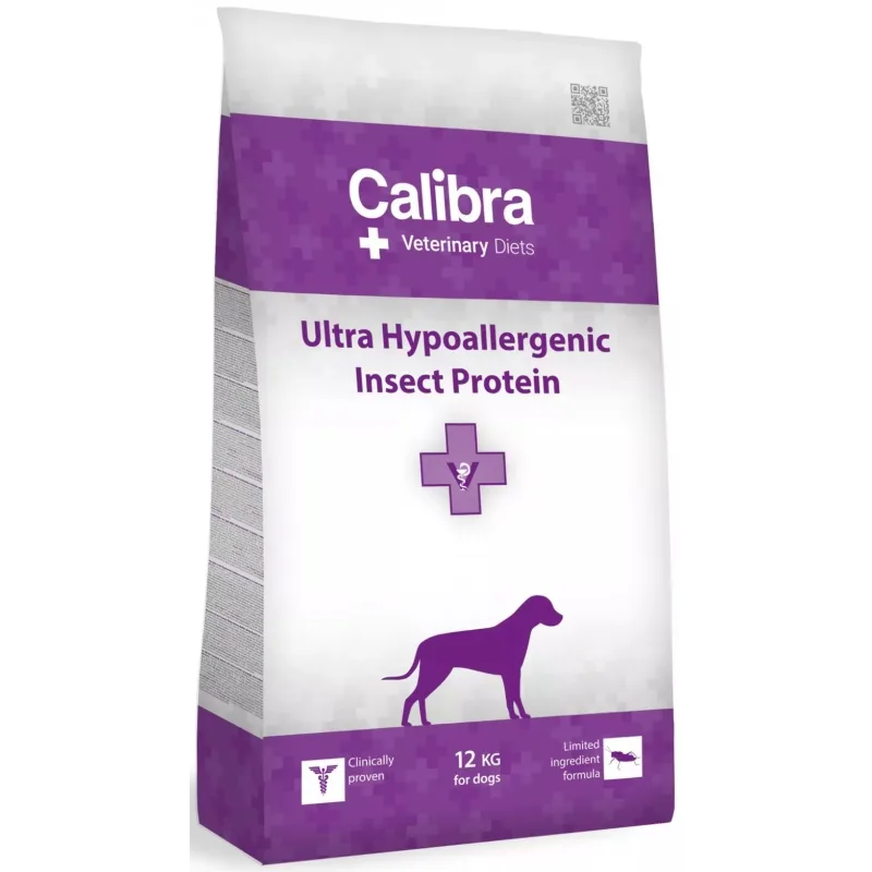 Calibra Vet Diet Dog Ultra Hypoallergenic Insect 12 kg