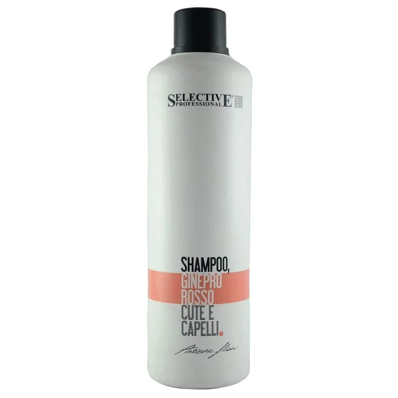 SELECTIVE Professional Ginepro Rosso Shampoo 1000ml - šampon pre normálne a mastné vlasy