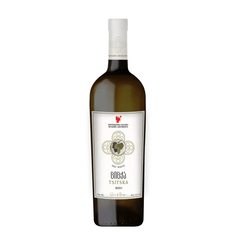 Khareba TSITSKA biele suché víno - 2017 - 0,75 l 12,5% obj. (holá lahev)