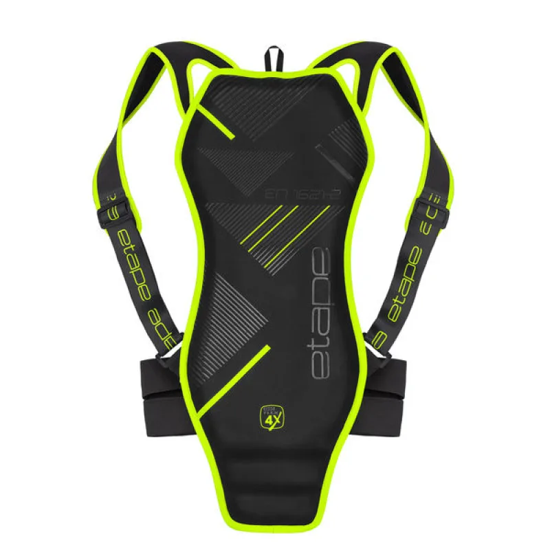 Chránič páteře Etape SPINE černá/žlutá fluo