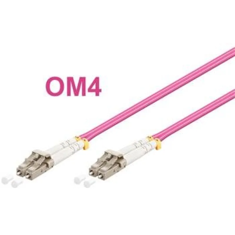 OEM Optický patch kabel dupl.LC-LC 50/125 MM 1,5 m OM4