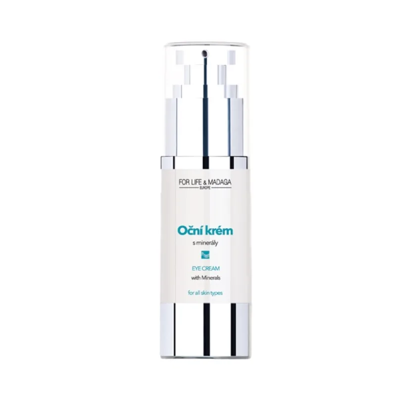 For Life & Madaga Oční krém s minerály proti vráskám 30 ml
