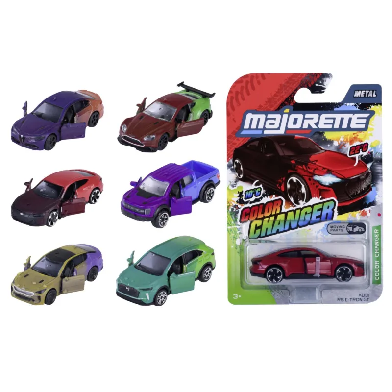 Majorette Autíčko Color Changers, 6 druhů