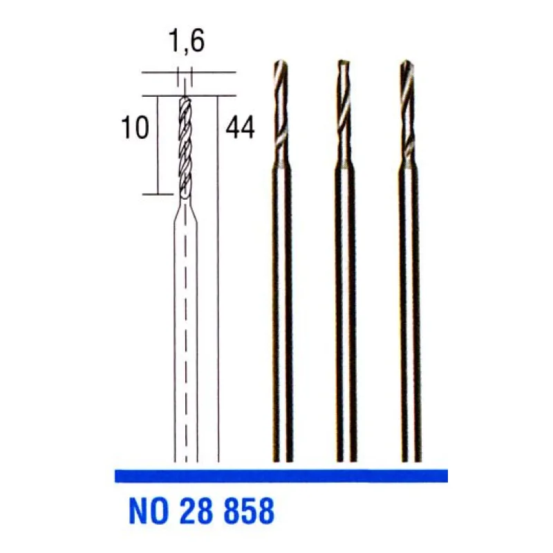 Vrtáky PROXXON HSS 1,6mm 28858