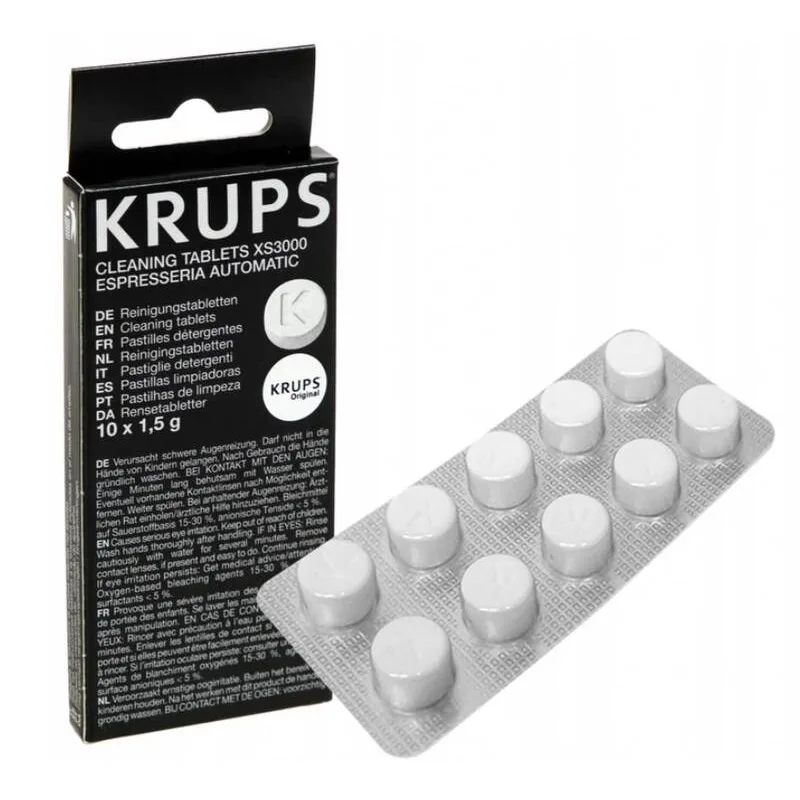 Krups xs3000 - čistiace tablety 10ks