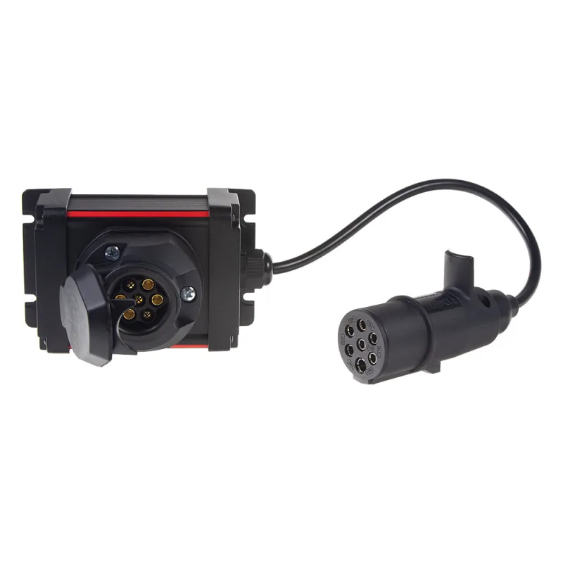 Napájecí adaptér 24V-12V 7pin(ISO1185) - 7pin tr24c