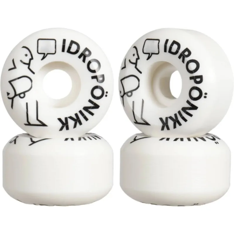 Hydroponic Hykea Kolečka pro skateboard 4-Souprava (54mm|Bílá)