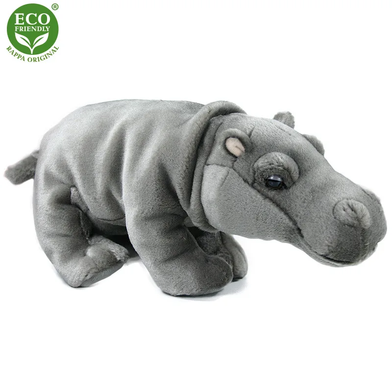 Rappa plyšový hroch stojaci 30 cm ECO-FRIENDLY
