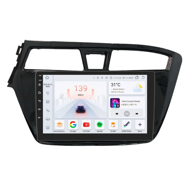 HIZPO KXHYI2091 Autorádio 9" Android pro Hyundai i20 (2012-2014) Model: S9008 (8+128GB) CHRS9008__KXHYI2091