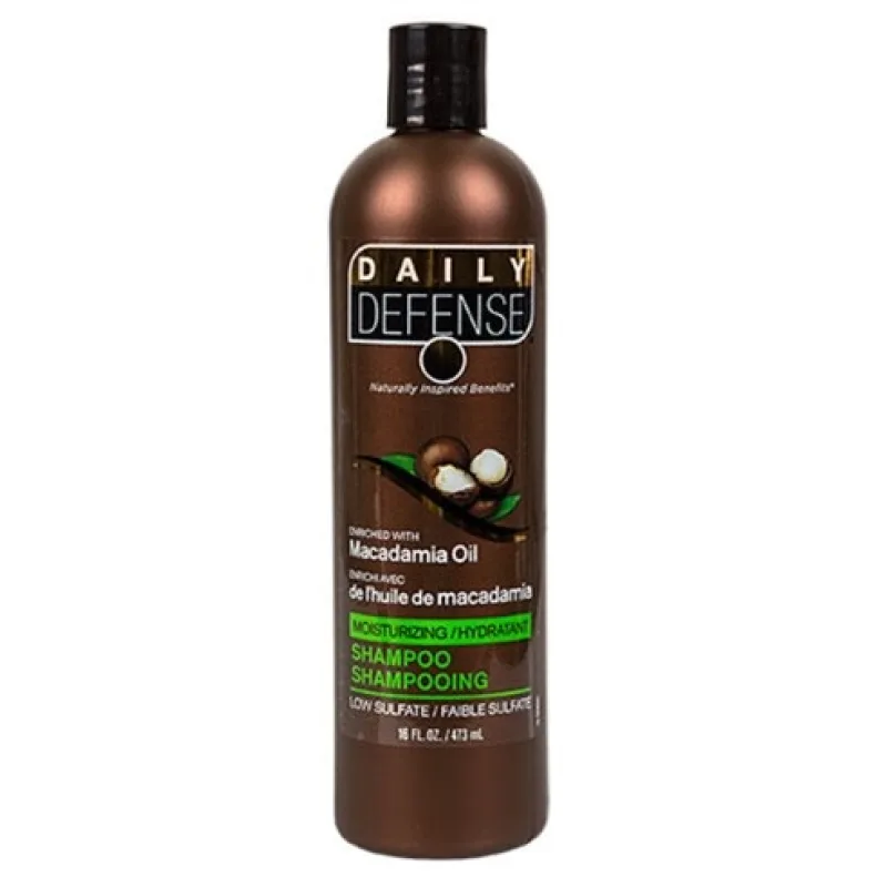 DAILY DEFENSE Macadamia Oil Shampoo 473ml - hydratačný vlasový šampón