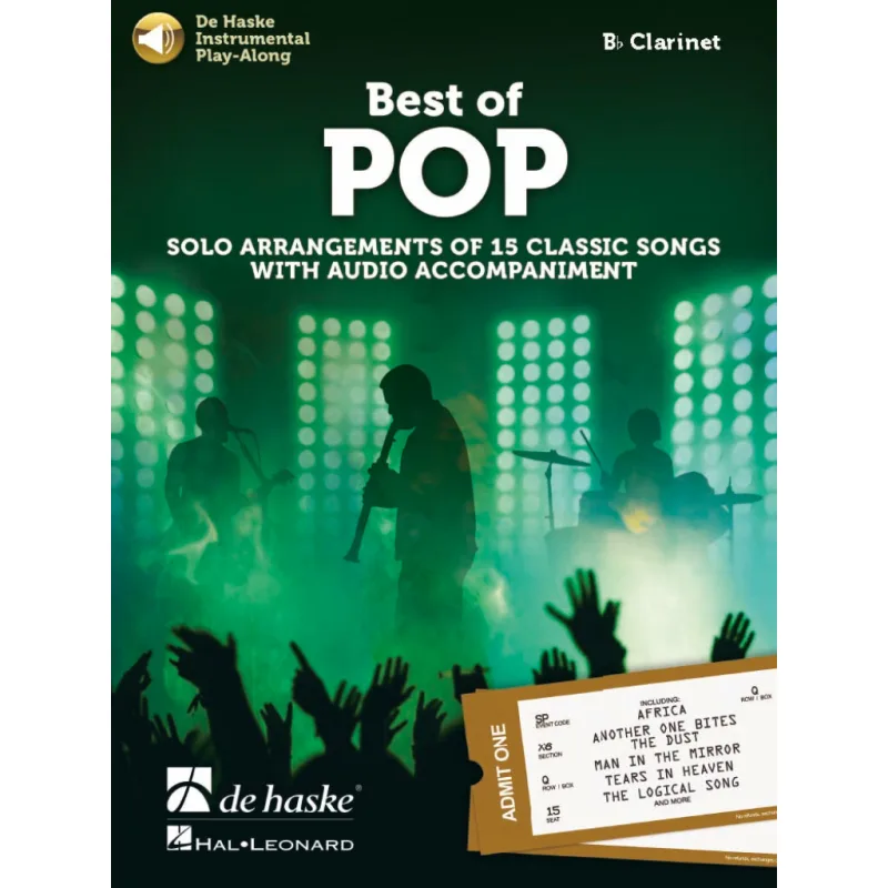 De Haske Best of Pop - Clarinet + audio