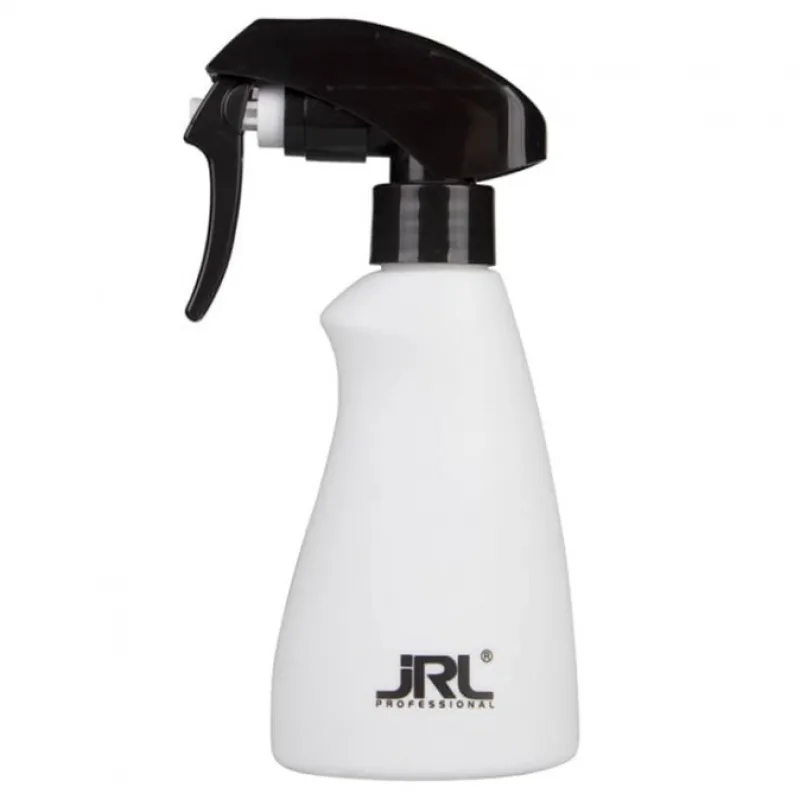 JRL Professional Spray Bottle White 150ml - rozprašovač na vodu s logom JRL - biely