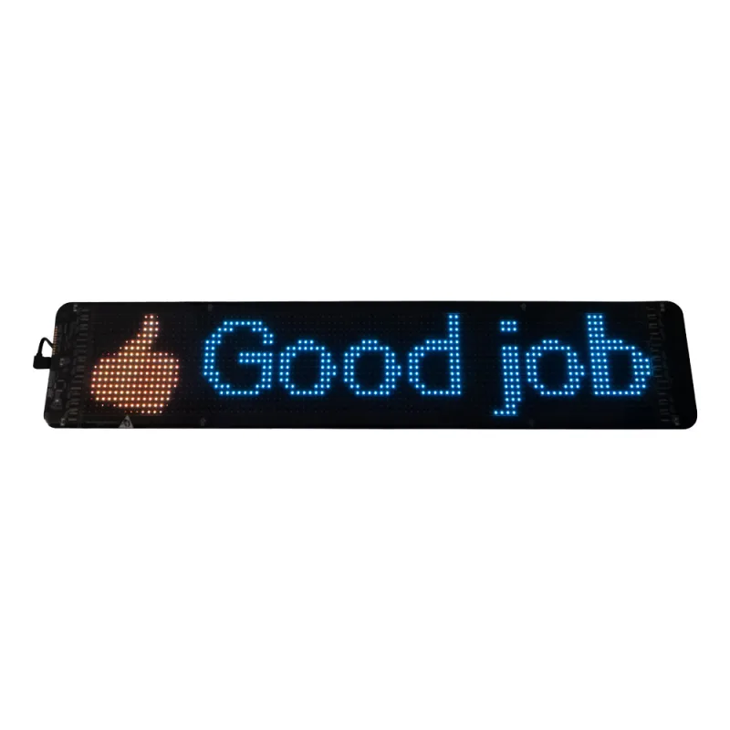 LED matrix panel "Devil eyes", 12 x 60cm 95DE03