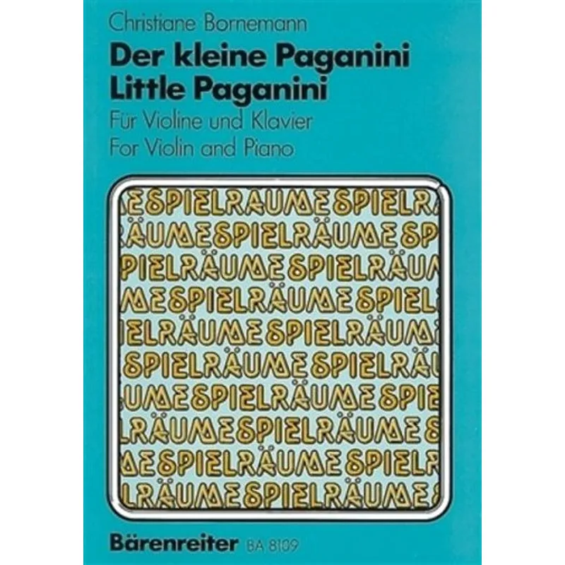 Bärenreiter Malý Paganini pro housle a klavír