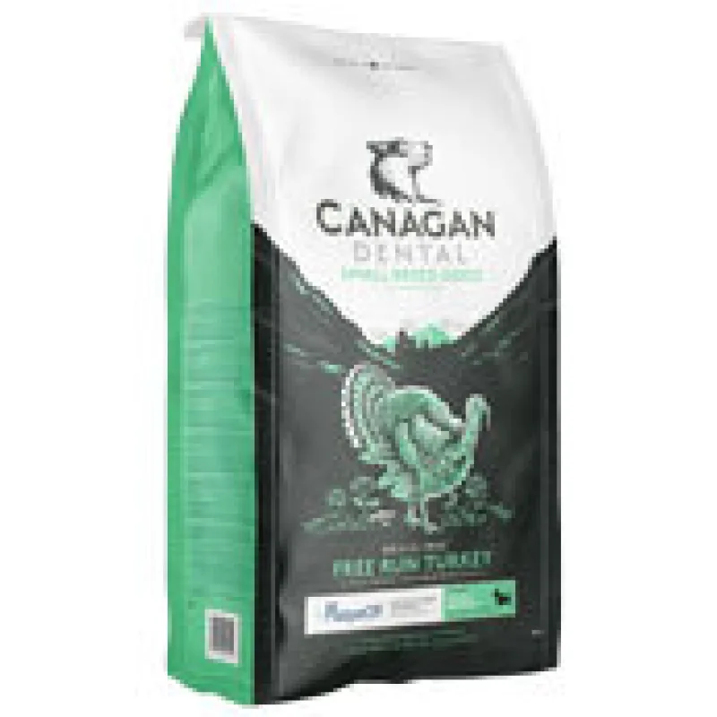 CANAGAN Dental Free run Turkey Small Breed 6 kg
