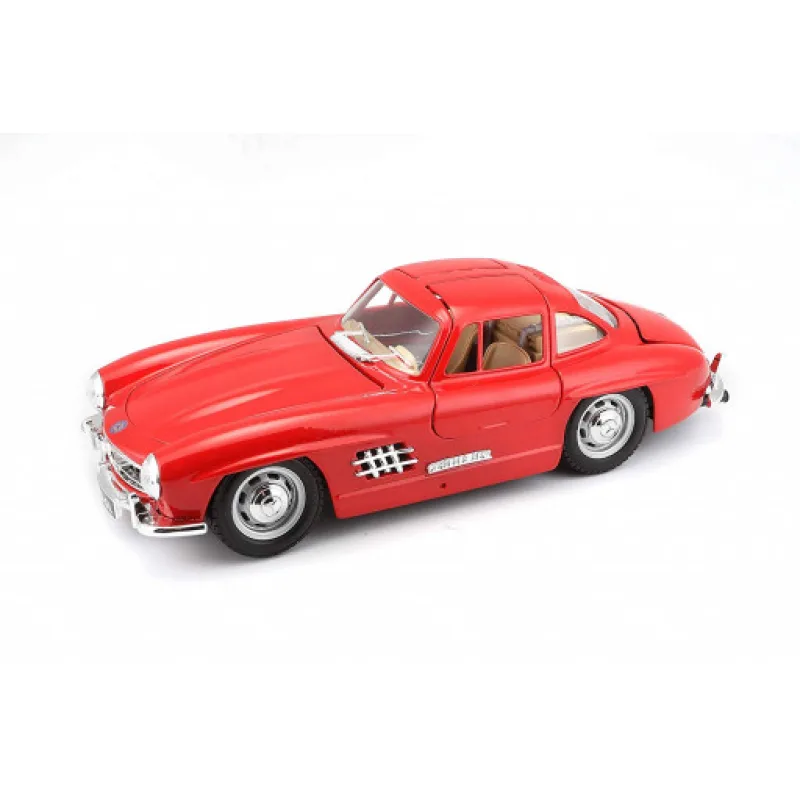 Bburago Mercedes Benz 300SL 1954 červený 1:24