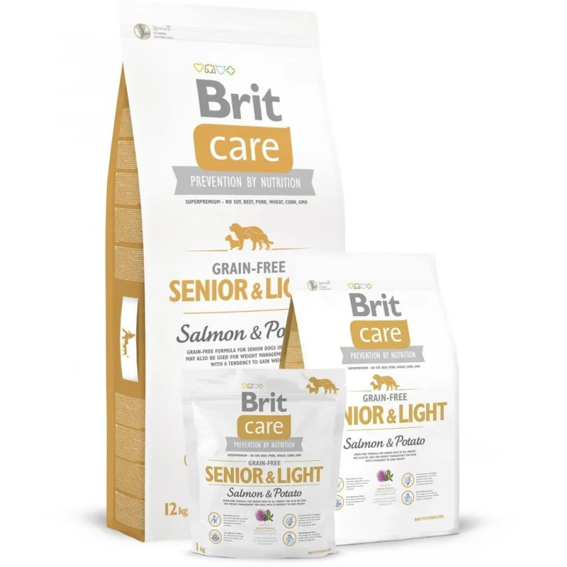 Brit Care dog Grain-free Senior & Light 1 kg