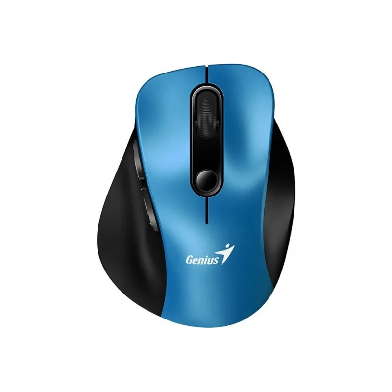 Genius Ergo 9000S/Ergonomická/Optická/Pro praváky/2 400 DPI/USB+BT/Černá-modrá 31030038401