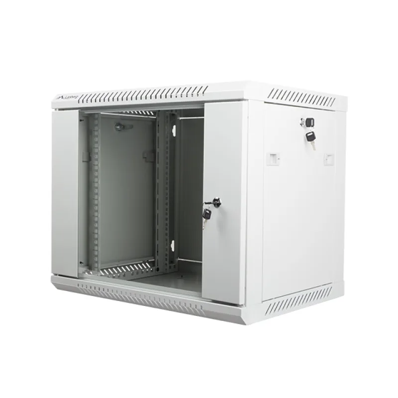 Nástenný rack 19"" 9U 600X450mm sivý flat pack WF01-6409-10S