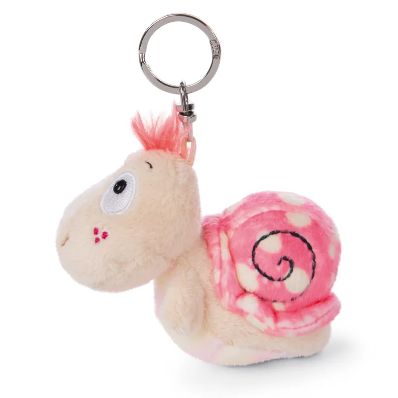NICI kľúčenka Slimák 10cm, ružový