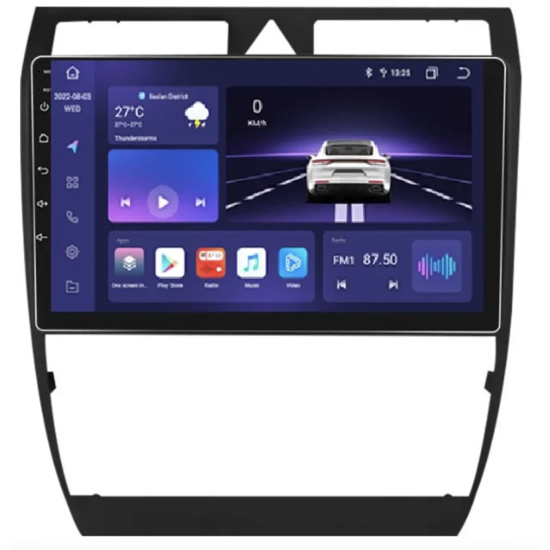 HIZPO KXADA691 Autorádio 9" Android 13 pro Audi A6 Model: S9006 (6+64GB) CHR1656