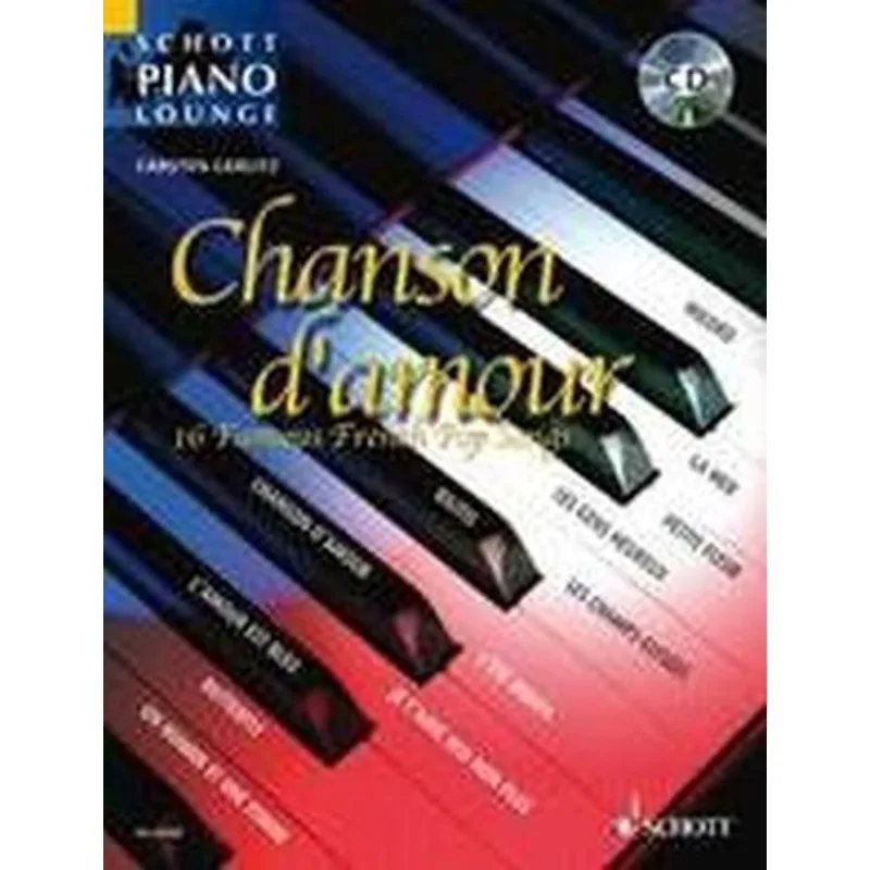 Schott Music Chanson d'amour + CD
