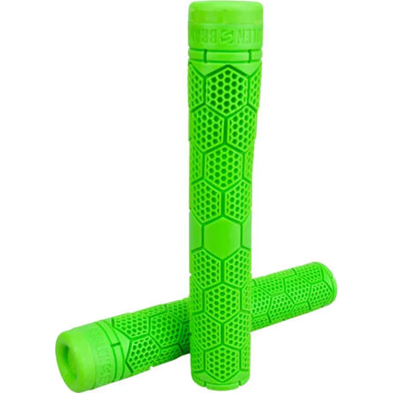 Stolen Hive SuperStick Flangless Grips - Gang Green