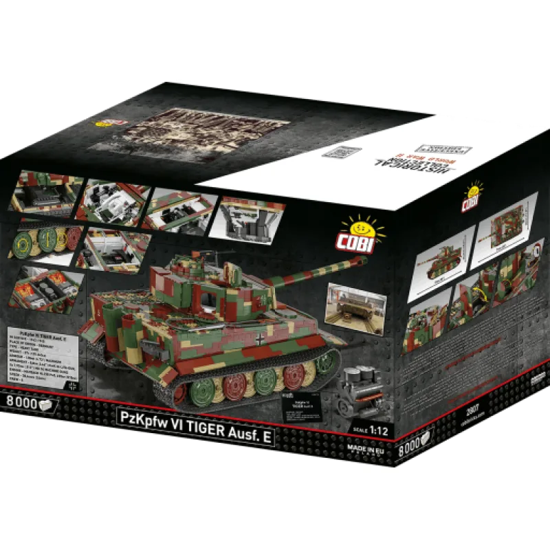 Německý tank PzKpfw VI TIGER Ausf. E COBI 2807 - Executive Edition WWII 1:12