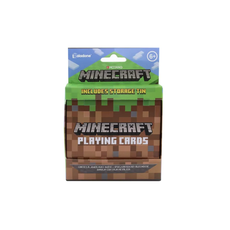 Hracie karty Minecraft v krabičke 11x15,5x2,5cm