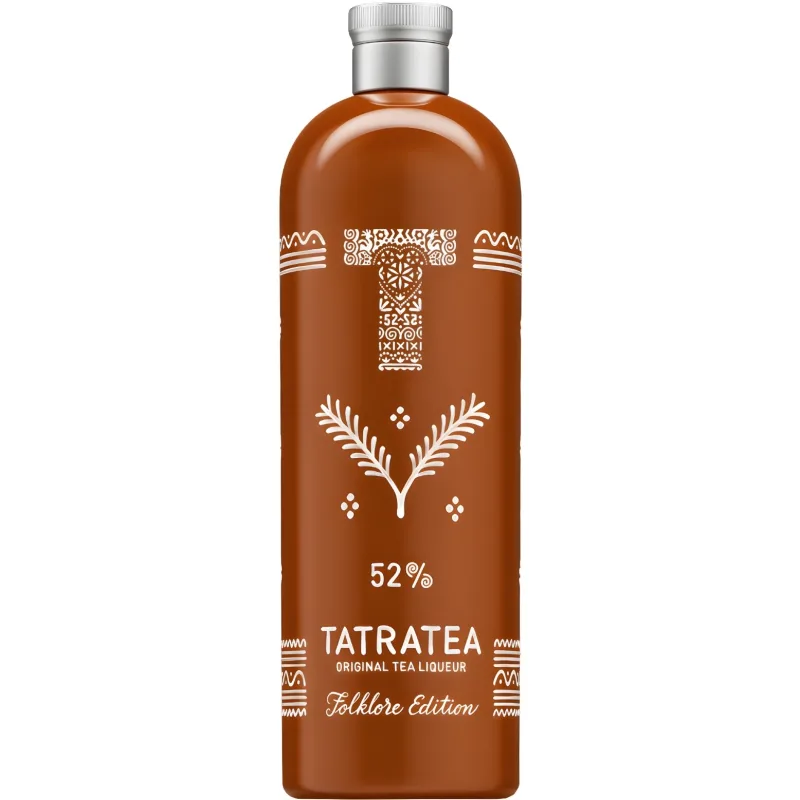 Tatratea Original Folklore Edition Trstenská keramika 52% 0,7 l (čistá fľaša)